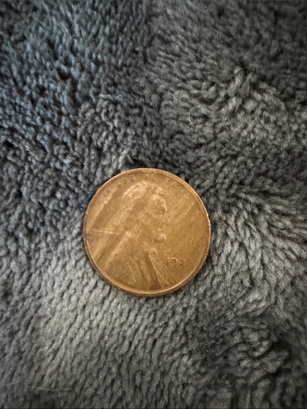 Vintage 1926 Lincoln Wheat Penny - Rare "Woody" Error!